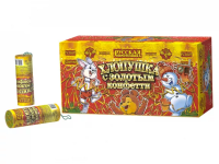 Хлопушка с золотым конфетти Хлопушки купить в Северобайкальске | severobajkalsk.salutsklad.ru