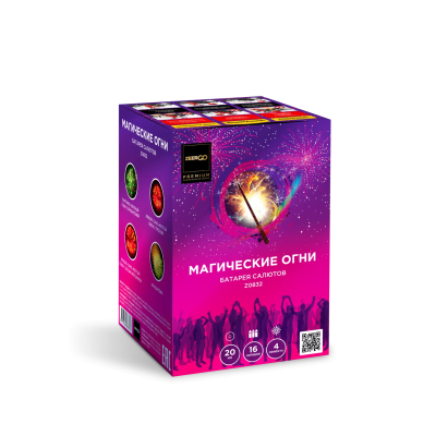 Магические огни Батарея салютов купить в Северобайкальске | severobajkalsk.salutsklad.ru