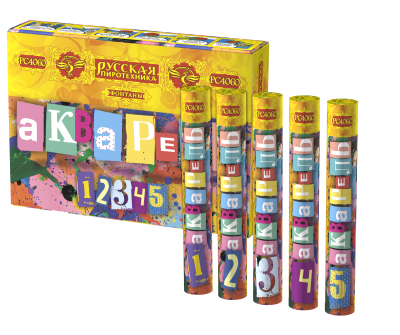 Акварель Фонтан пиротехнический купить в Северобайкальске | severobajkalsk.salutsklad.ru