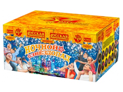 Ночной звездопад Комбинированный Фейерверк купить в Северобайкальске | severobajkalsk.salutsklad.ru