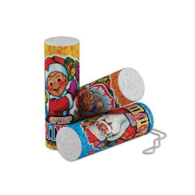 Супер с серпантином Хлопушки купить в Северобайкальске | severobajkalsk.salutsklad.ru