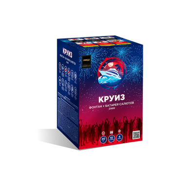 Круиз Фонтан фейерверк купить в Северобайкальске | severobajkalsk.salutsklad.ru