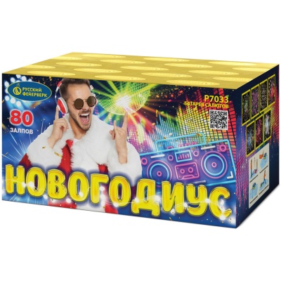 Новогодиус Фейерверк купить в Северобайкальске | severobajkalsk.salutsklad.ru