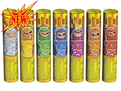 Цветной дым 25 Цветной дым купить в Северобайкальске | severobajkalsk.salutsklad.ru